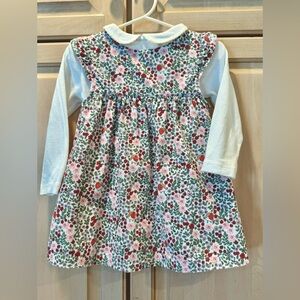 JoJo Maman Jumper with Collared Onesie